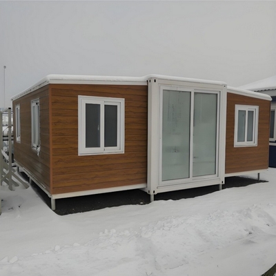 20ft επεκτάσιμη 2 υπνοδωμάτια Shipping Container House Προσαρμοσμένο για ένα σπίτι διαβίωσης