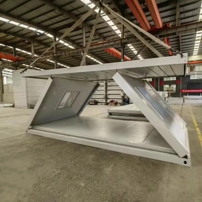 Κατεχόμενα 20 πόδια Z τύπου Prefab Folding Container House Σπίτια Κατασκευαστής